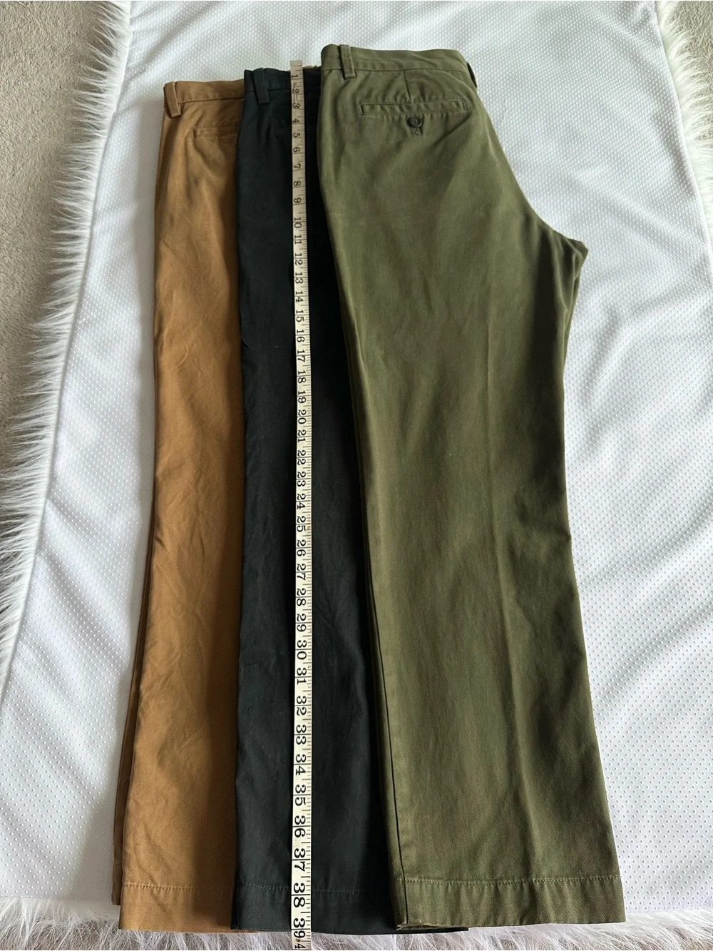 Banana Republic Men Classic Straight Fit Chinos - Brown, Olive, Black  Sz 33/30